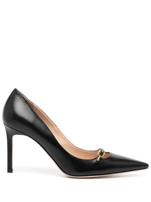 TOM FORD Angelina leather buckle pumps - Black