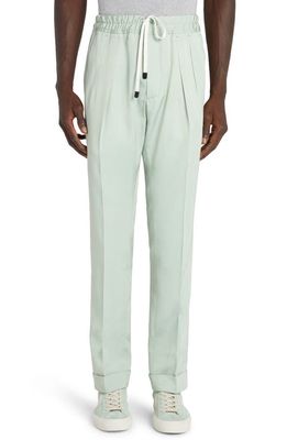 TOM FORD Austin Drawstring Pants in Iced Pistacchio
