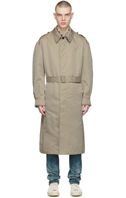 TOM FORD Beige Polyester Trench Coat
