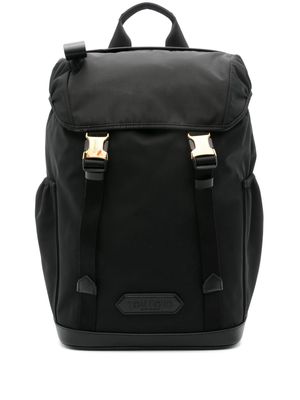 TOM FORD buckle-straps drawstring backpack - Black