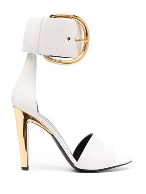 TOM FORD buckled-ankle sandals - White