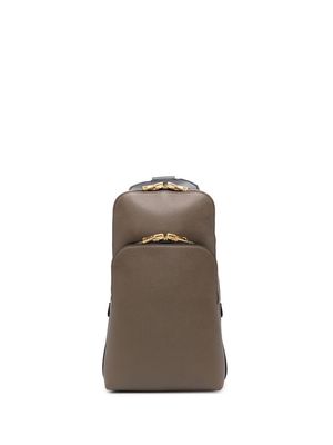 TOM FORD Buckley single-strap backpack - Green