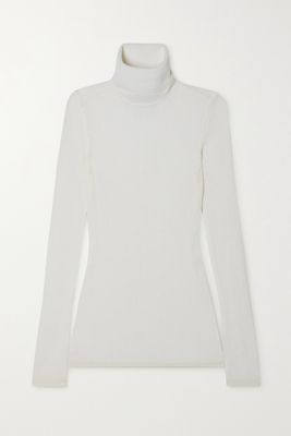 TOM FORD - Cashmere And Silk-blend Turtleneck Sweater - Off-white