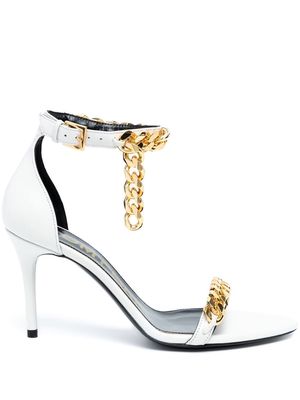 TOM FORD chain-embellished sandals - White