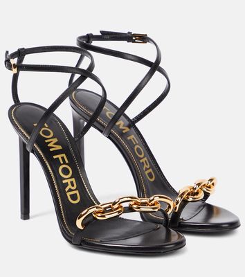 Tom Ford Chain leather sandals