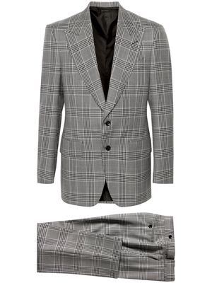TOM FORD checked wool suit - Grey