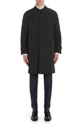 TOM FORD Classic Fit Microfaille Raincoat in Black