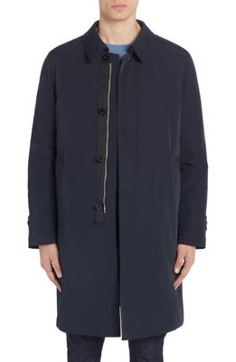 TOM FORD Classic Fit Microfaille Raincoat in Ink