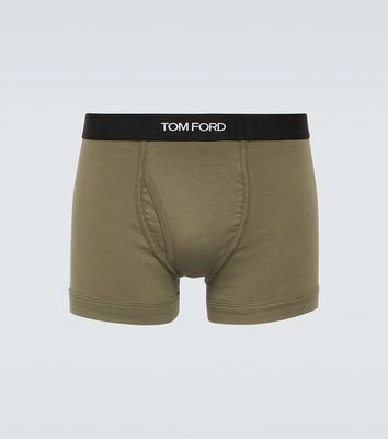 Tom Ford Cotton-blend jersey boxer briefs