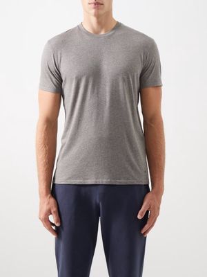Tom Ford - Cotton-blend Jersey T-shirt - Mens - Grey