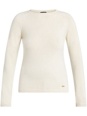 TOM FORD crew-neck cashmere jumper - Neutrals