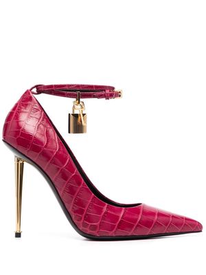 TOM FORD Decollete 110mm heeled pumps - Red