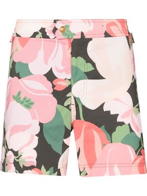 TOM FORD Diffused Daisy swim shorts - Pink