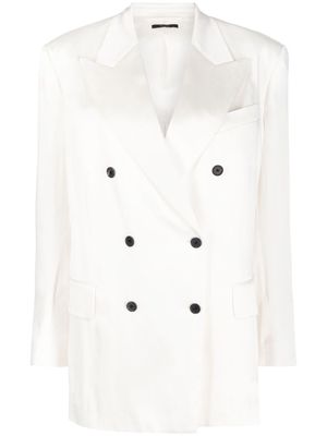 TOM FORD double-breasted blazer - White