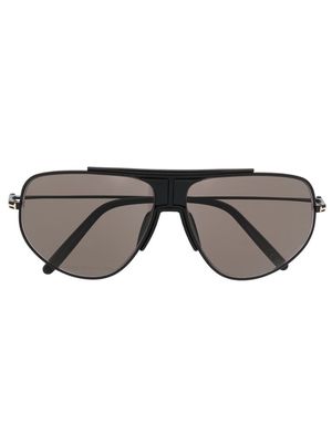 TOM FORD Eyewear Addison pilot-frame sunglasses - Black