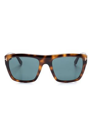 TOM FORD Eyewear Alberto D-frame sunglasses - Brown