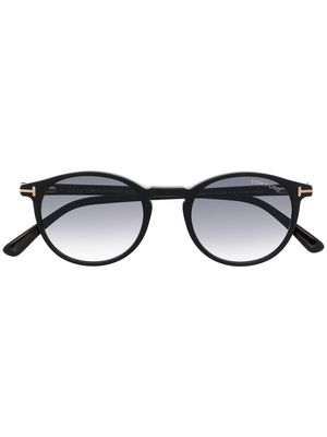 TOM FORD Eyewear Andrea round-frame sunglasses - Black