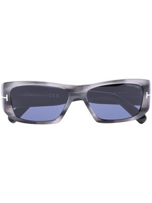 TOM FORD Eyewear Andres abstract-printed sunglasses - Grey