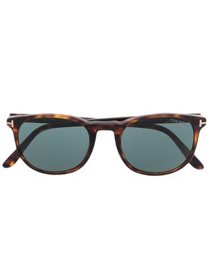 TOM FORD Eyewear Ansel round-frame sunglasses - Brown
