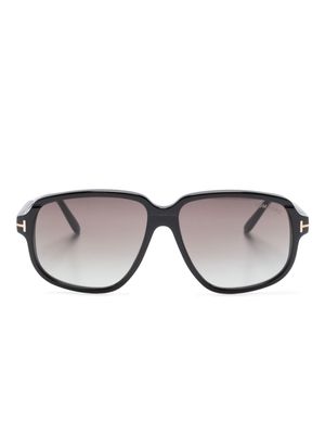 TOM FORD Eyewear Anton square-frame sunglasses - Black