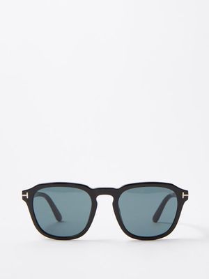 Tom Ford Eyewear - Avery D-frame Acetate Sunglasses - Mens - Black