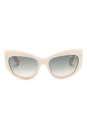 TOM FORD Eyewear Brianna cat-eye sunglasses - Neutrals