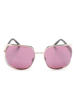 TOM FORD Eyewear Goldie square-frame sunglasses - Brown