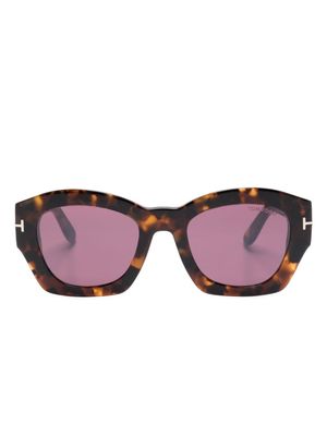 TOM FORD Eyewear Guilliana cat-eye sunglasses - Brown