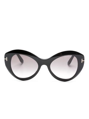 TOM FORD Eyewear Guinivere cat-eye sunglasses - Black