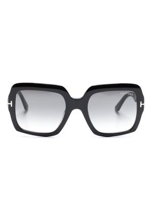 TOM FORD Eyewear Kaya square-frame sunglasses - Black