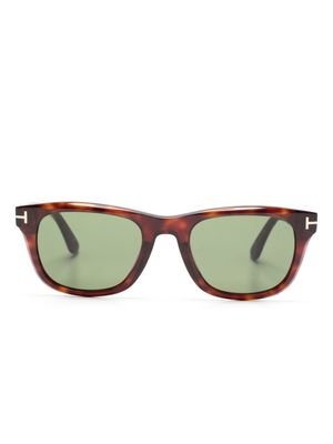 TOM FORD Eyewear Kendel square-frame sunglasses - Brown