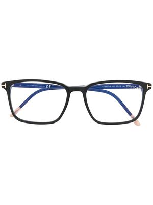 TOM FORD Eyewear rectangular frame glasses - Black