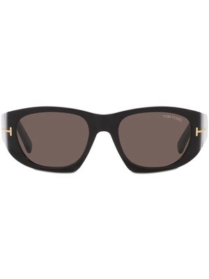 TOM FORD Eyewear side logo-detail sunglasses - Black