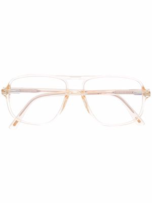 TOM FORD Eyewear square-frame glasses - Neutrals
