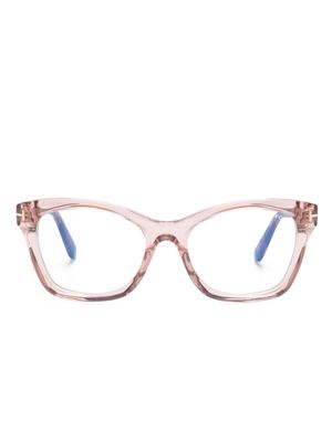 TOM FORD Eyewear square frame glasses - Pink