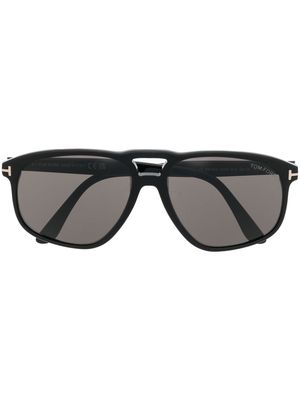 TOM FORD Eyewear tinted double-bridge sunglasses - Black