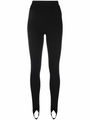TOM FORD high-rise knitted leggings - Black
