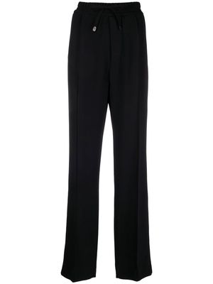 TOM FORD high-waisted straight-leg trousers - Black