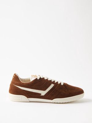 Tom Ford - Jackson Suede Trainers - Mens - Brown