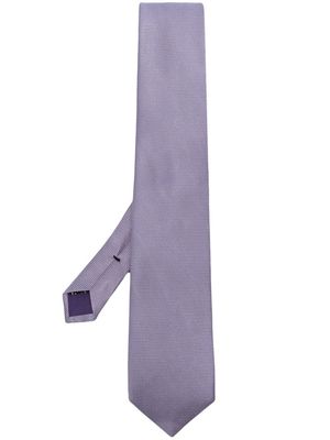 TOM FORD jacquard silk tie - Purple