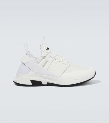 Tom Ford Jago suede and mesh sneakers