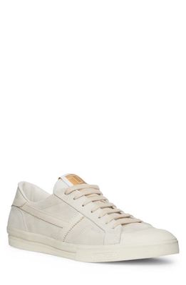 TOM FORD Jarvis Low Top Sneaker in White/Beige/Ivory