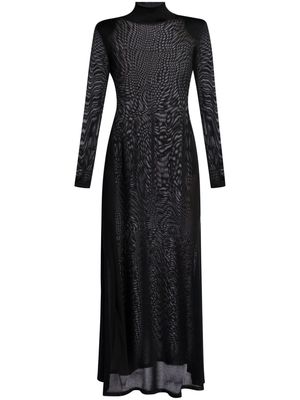 TOM FORD knitted jersey maxi dress - Black