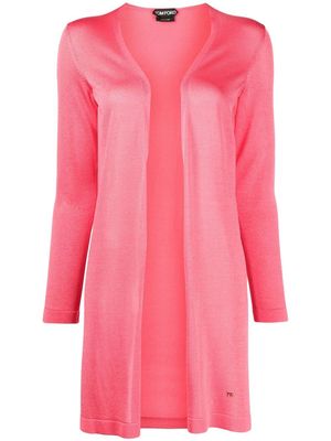 TOM FORD knitted long-sleeve cardigan - Pink
