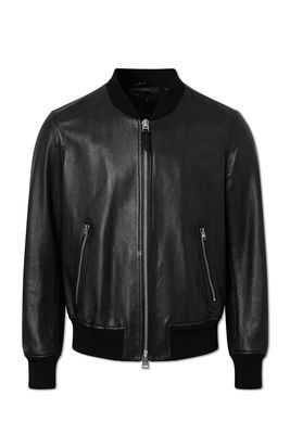 Tom Ford Leather Bomber Jacket