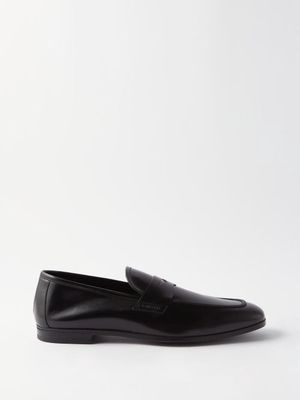 Tom Ford - Leather Loafers - Mens - Black