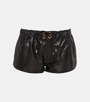 Tom Ford Leather micro shorts