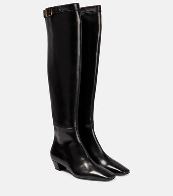Tom Ford Leather over-the-knee boots
