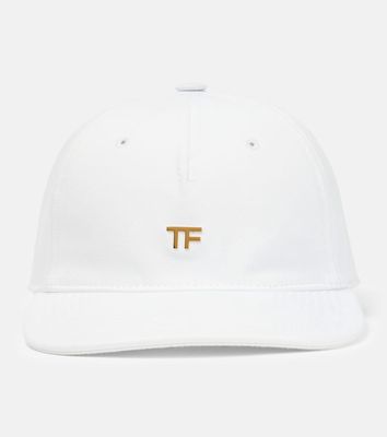 Tom Ford Logo cotton canvas baseball cap