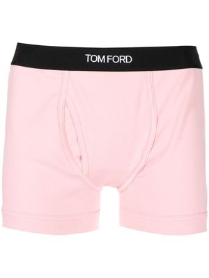 TOM FORD logo-waist boxers - Pink